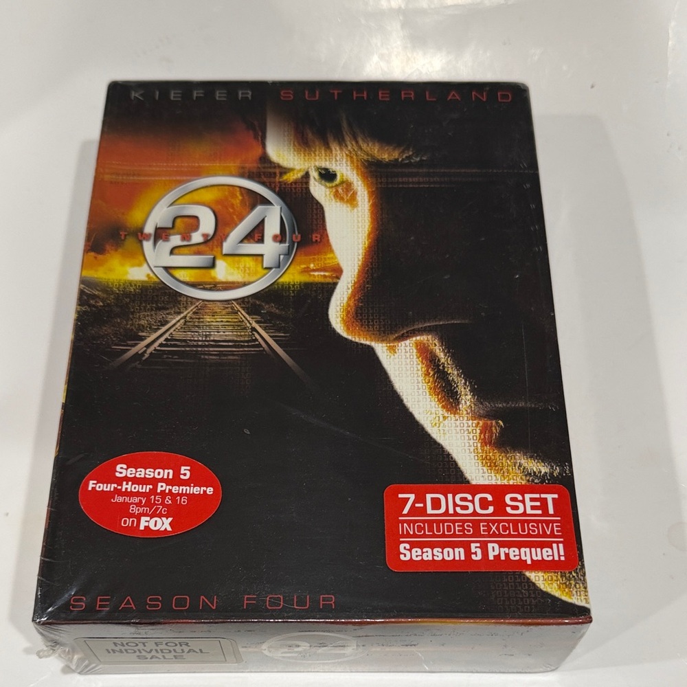 New 24 Season Three Complete DVD Box Set Untested Never Opened